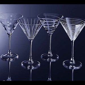 Mikasa “Cheers” Martini 4pc Set